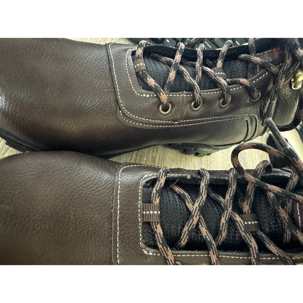 NEW Weatherproof Vintage 1948 Boots Men's Jason Brown Size 12 M Waterproof SB16